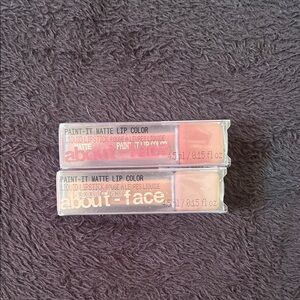 Paint-It Matte Liquid Lipsticks “Slumber” and “Not your baby”